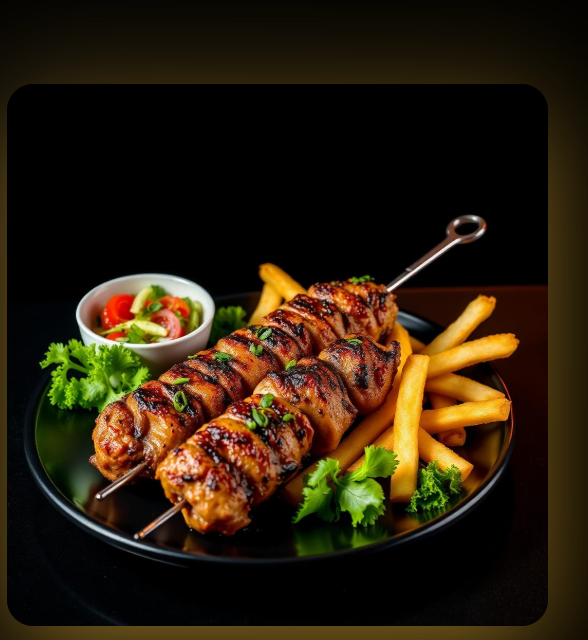 Kebabtallerken fra Moonlight